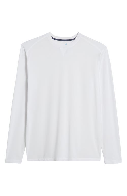 Course Long Sleeve Performance T-Shirt in White