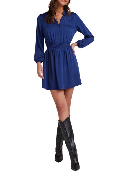 The Navy Knee High Boots Outfit - FORD LA FEMME