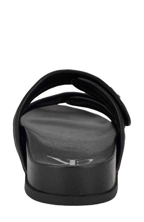 Calvin Klein Valery Slide Sandal In Black