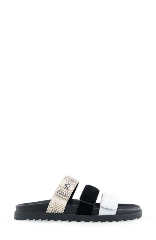 Shop Aerosoles Lee Grip Sole Sandal In White Leather