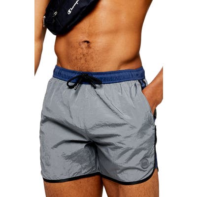 Topman Classic Nylon Swim Trunks