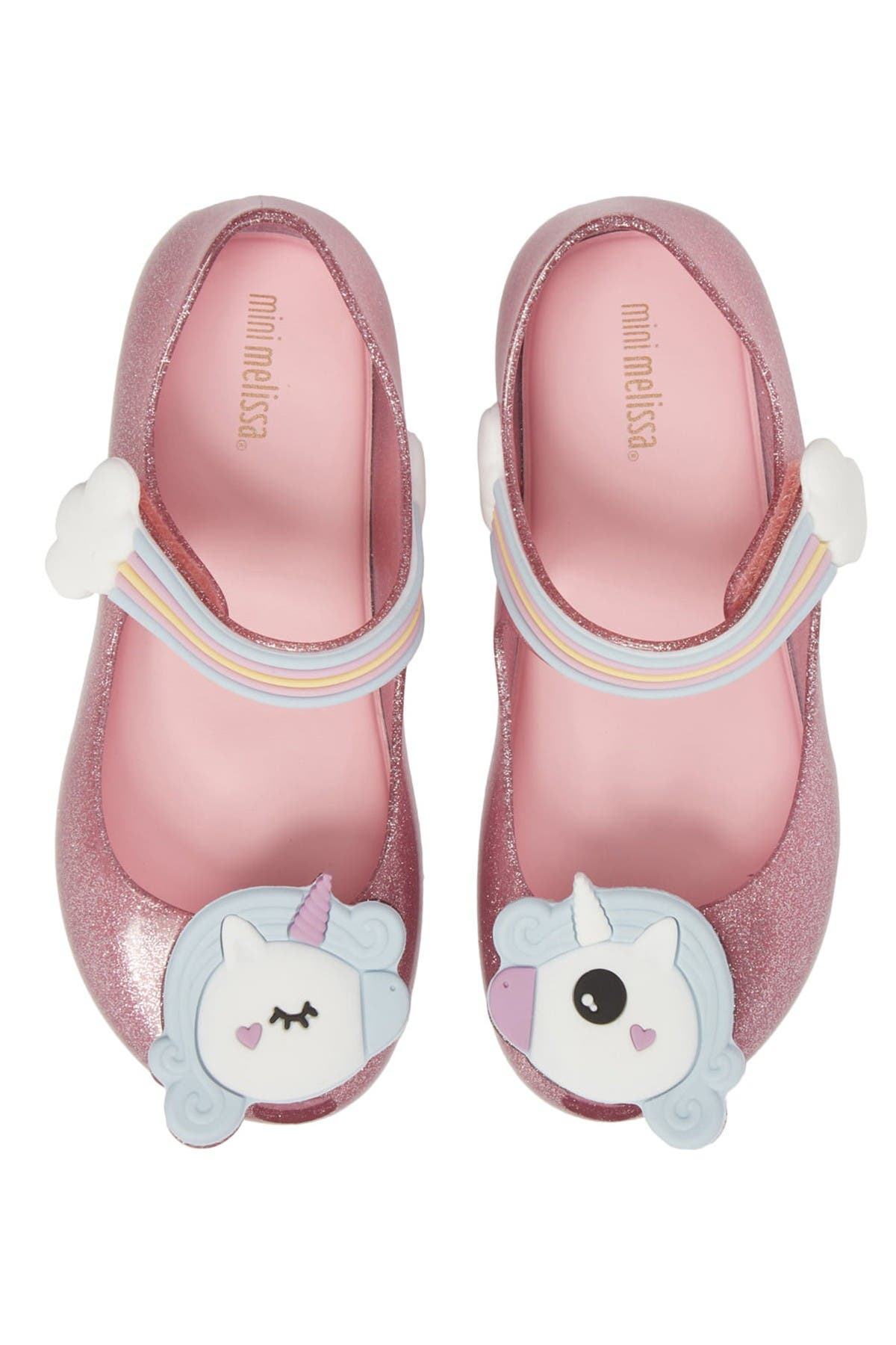 mini melissa unicorn shoes size 11