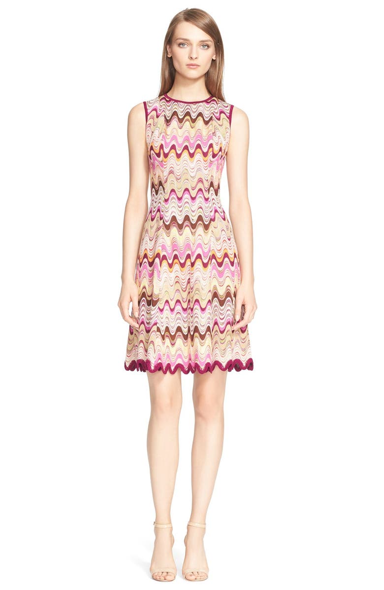 Missoni Multicolor Wave Stitch Dress | Nordstrom