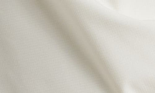 Shop Dkny Long Sleeve Wrap Blouse In Linen/white
