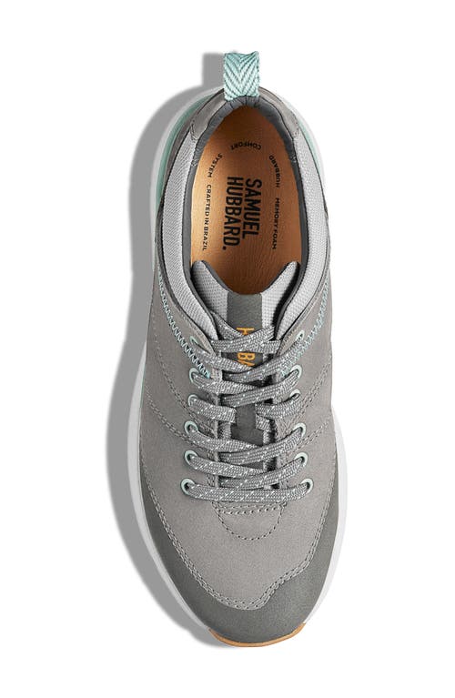 Samuel Hubbard Camino Water Resistant Walking Shoe In Gray Nubuck