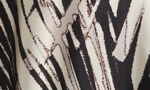 Vici Collection Malani Abstract Print Halter Dress In Black/print