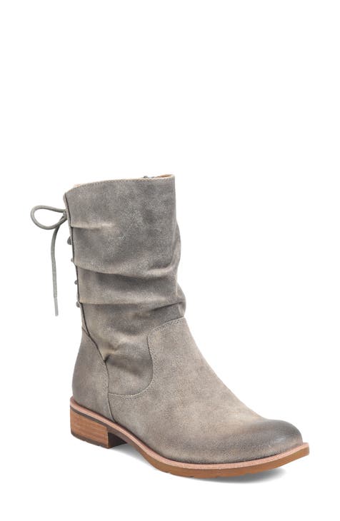 Women's Sharnell Heel Boots by Sofft - Stone - 10