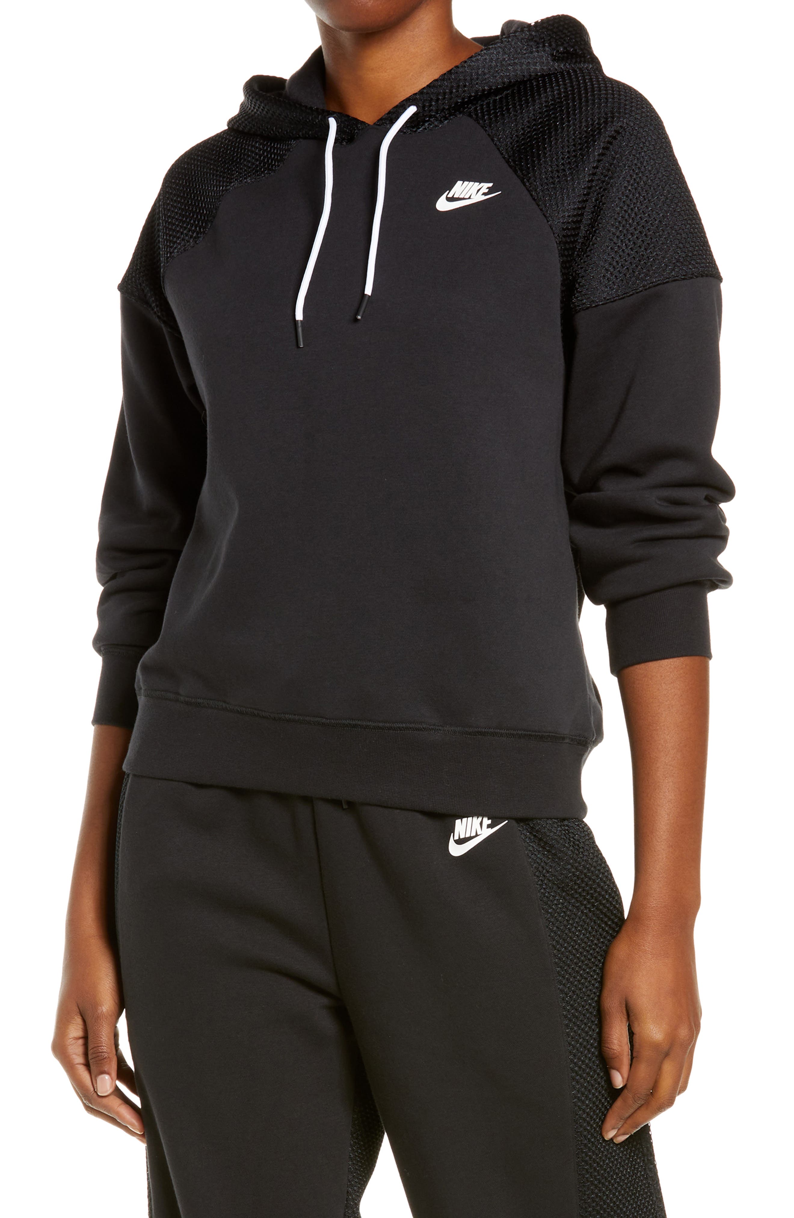 nike white quarter zip womens