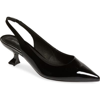 Jeffrey Campbell Talisman Slingback Pump- Black