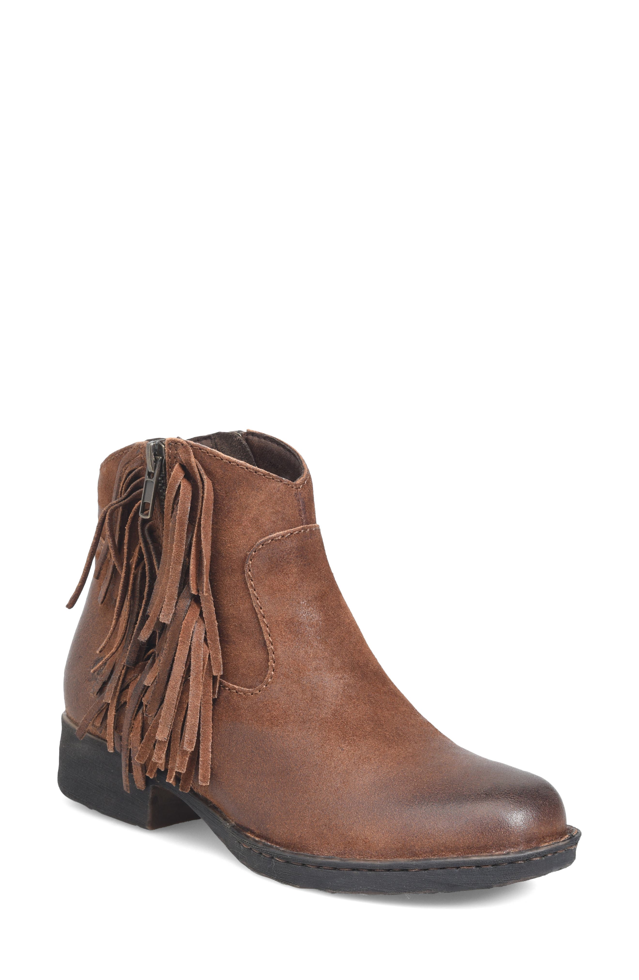 born fringe boots