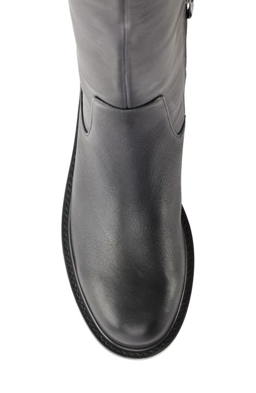 Dkny Winsloe Over The Knee Boot In Blk - Black
