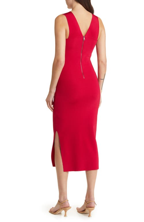 Ted Baker London Mikella Body-con Dress In Red