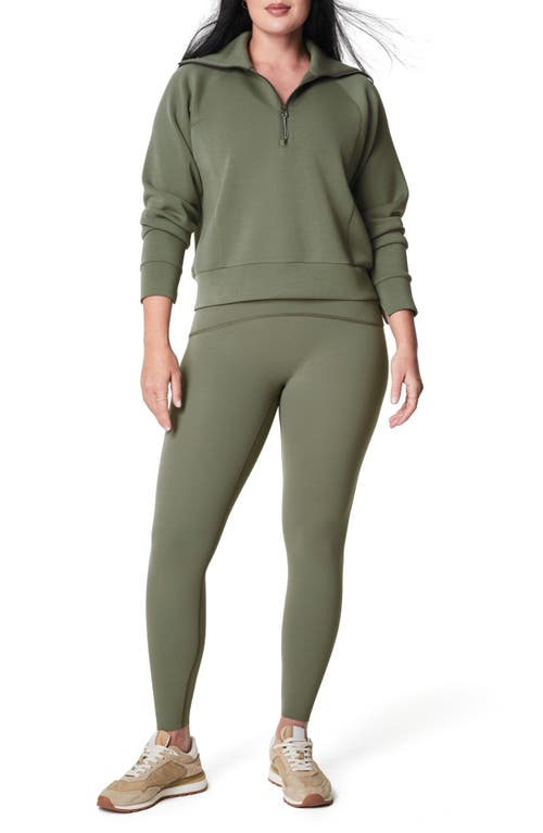 SPANX SPANX® AIRESSENTIALS HALF ZIP SWEATSHIRT 