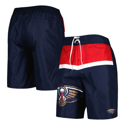 Men's G-III Sports by Carl Banks Navy Chicago Bears Sea Wind Swim Trunks