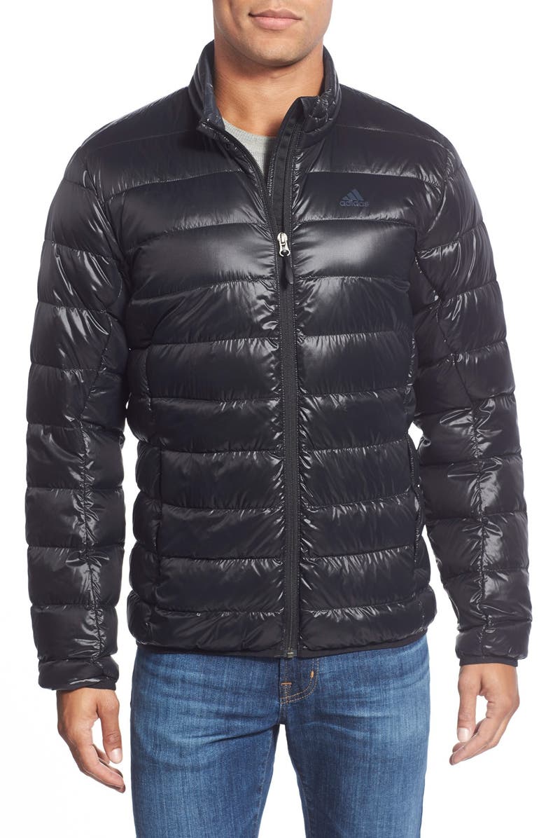 adidas Packable Water Resistant Quilted Down Jacket | Nordstrom