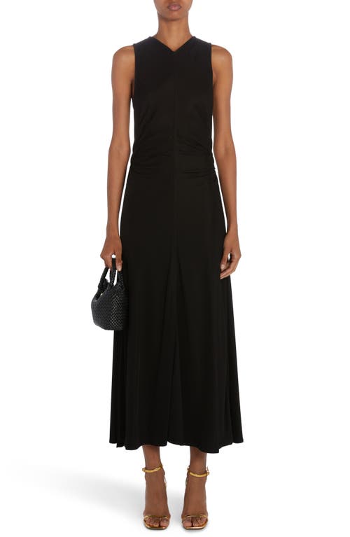 Bottega Veneta V-Neck Cutout Jersey Dress at Nordstrom, Us