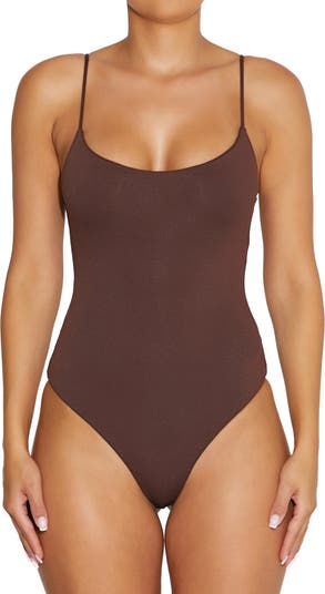 Naked Wardrobe The NW Scoop Neck Thong Bodysuit Size M - $46 New With Tags  - From Hope
