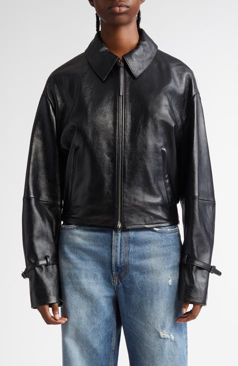 Women's Acne Studios Leather & Faux Leather Jackets | Nordstrom