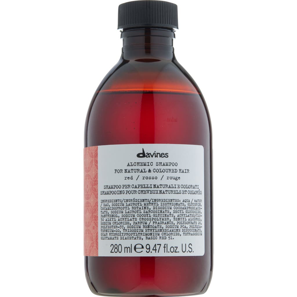 Davines Alchemic Shampoo For Red Tones In No Color