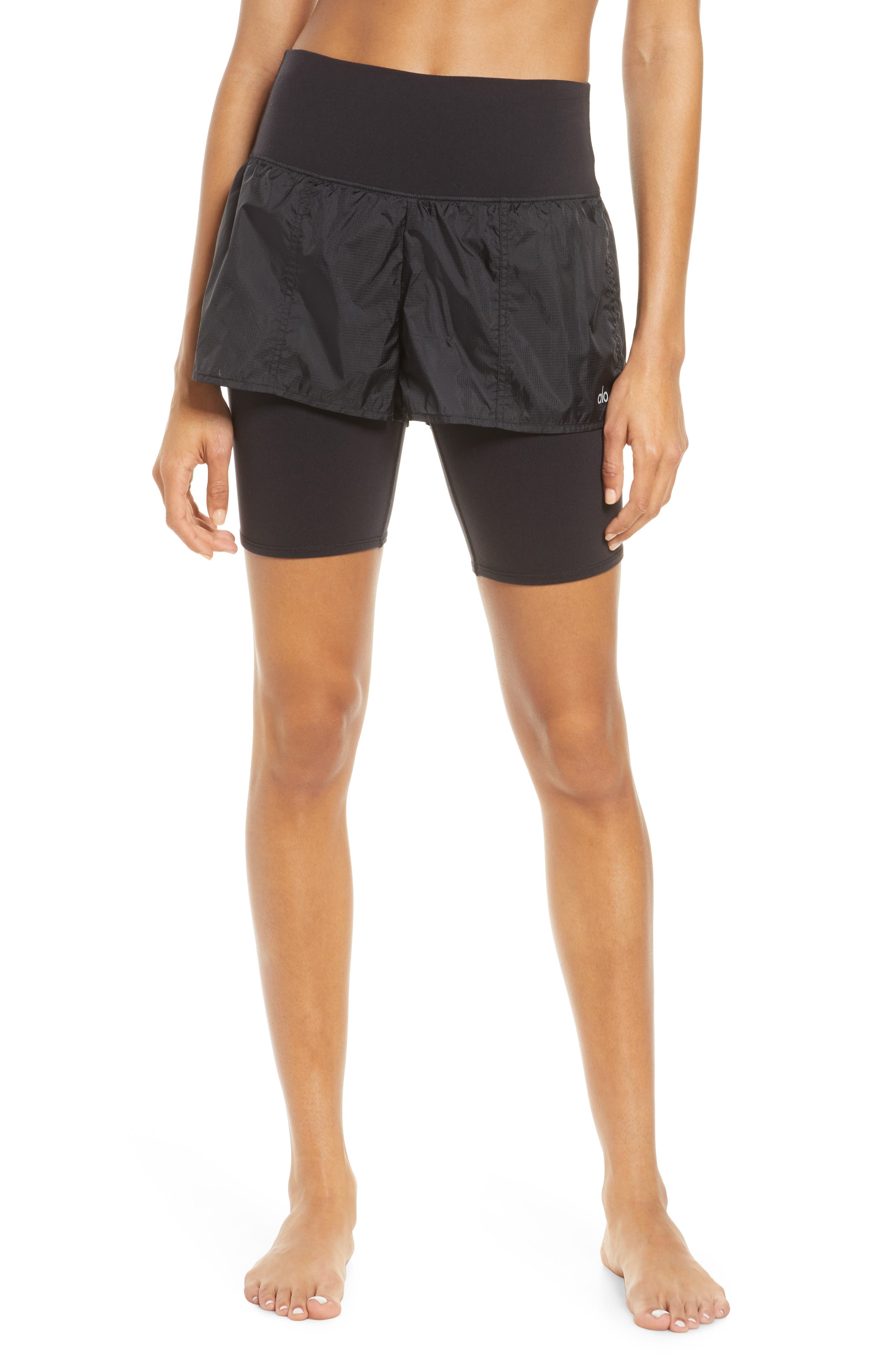 Alo Yoga High Waist Circuit Shorts In 