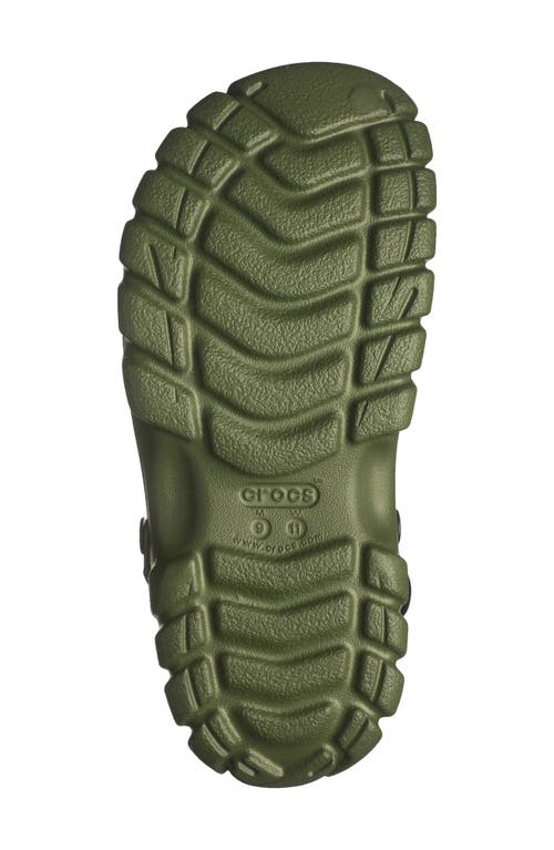 Crocs Offroad Sport Clog In Army Green/navy