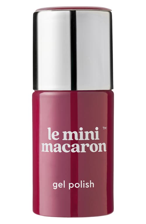 Le Mini Macaron Gel Nail Polish In Vin Chaud