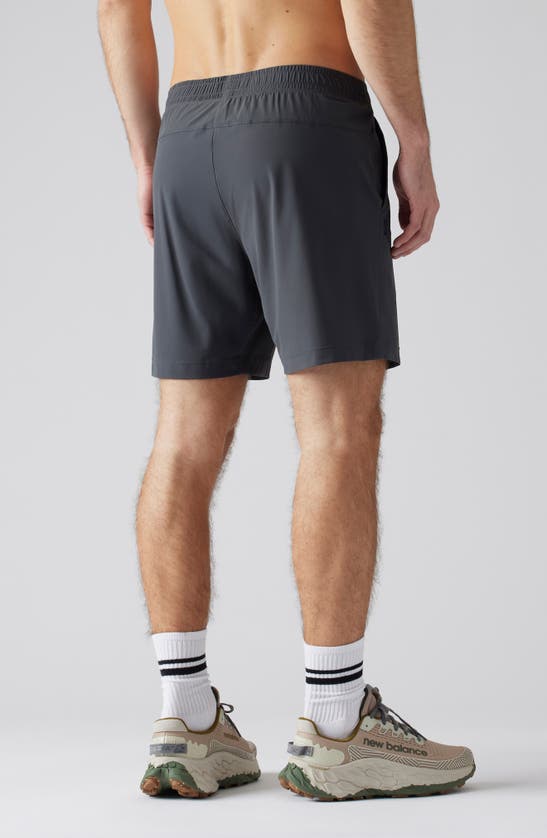 Shop Rhone Pursuit 7-inch Lined Training Shorts In Asphalt