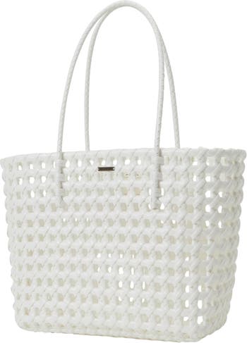 Billabong Bright Side Woven Carry Tote in Golden Dream
