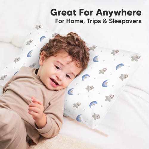 Keababies Printed Toddler Pillowcase 13x18" In Space Drift