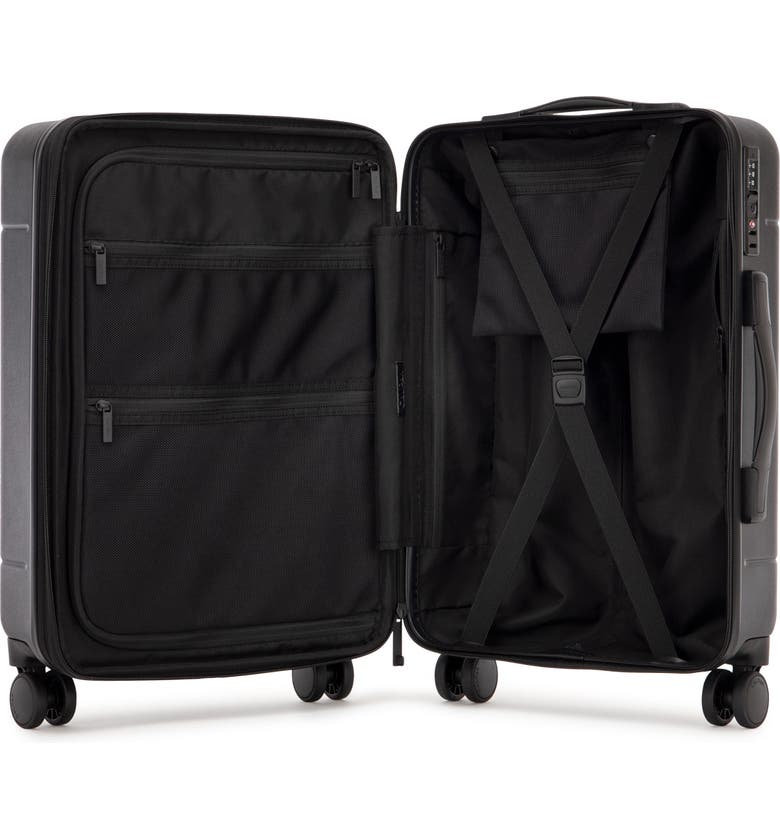 Hue 22-Inch Front Pocket Carry-On Suitcase