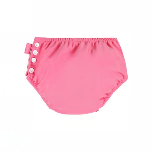 Shop Uv Skinz Adjustable Swim Diaper Set In Wild Rose