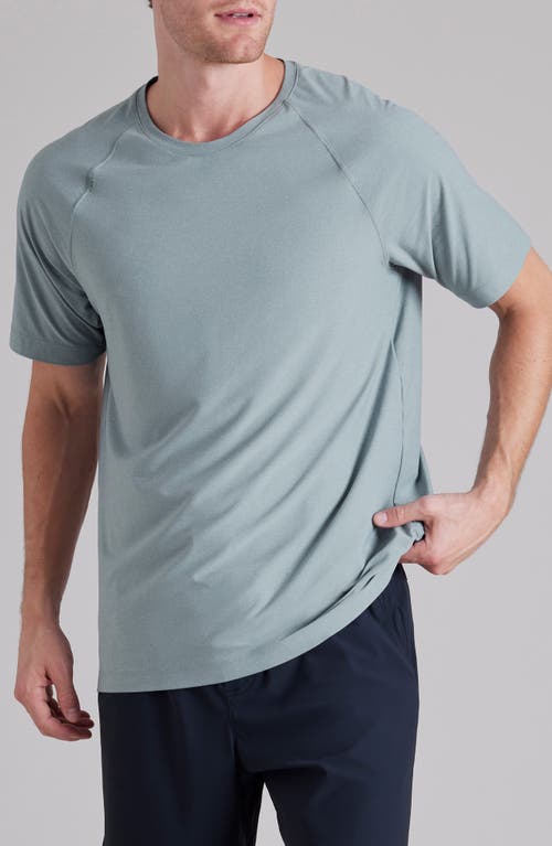 Reign Athletic Short Sleeve T-Shirt in Sea Green /Sea Glass Blue