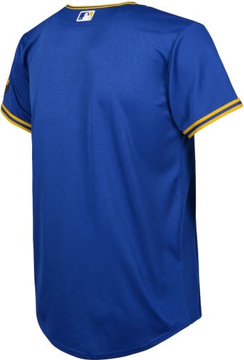 Youth Nike Ken Griffey Jr. Navy Seattle Mariners Player Name & Number T- Shirt