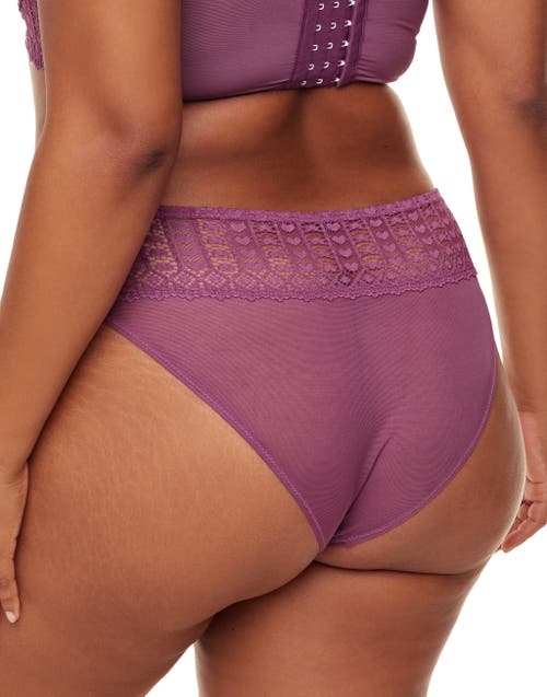 Shop Adore Me Nymphadora Bikini Panties In Dark Purple