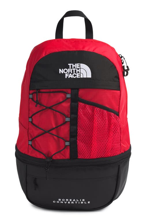 The North Face Borealis Convertible Backpack In Red