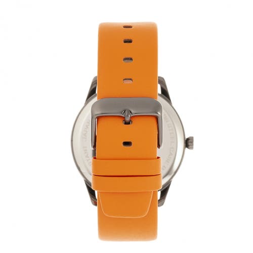 Simplify Unisex The 6300 Watch In Orange/black