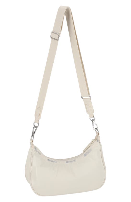Shop Lesportsac Small Convertible Hobo Bag In Pearl Shine