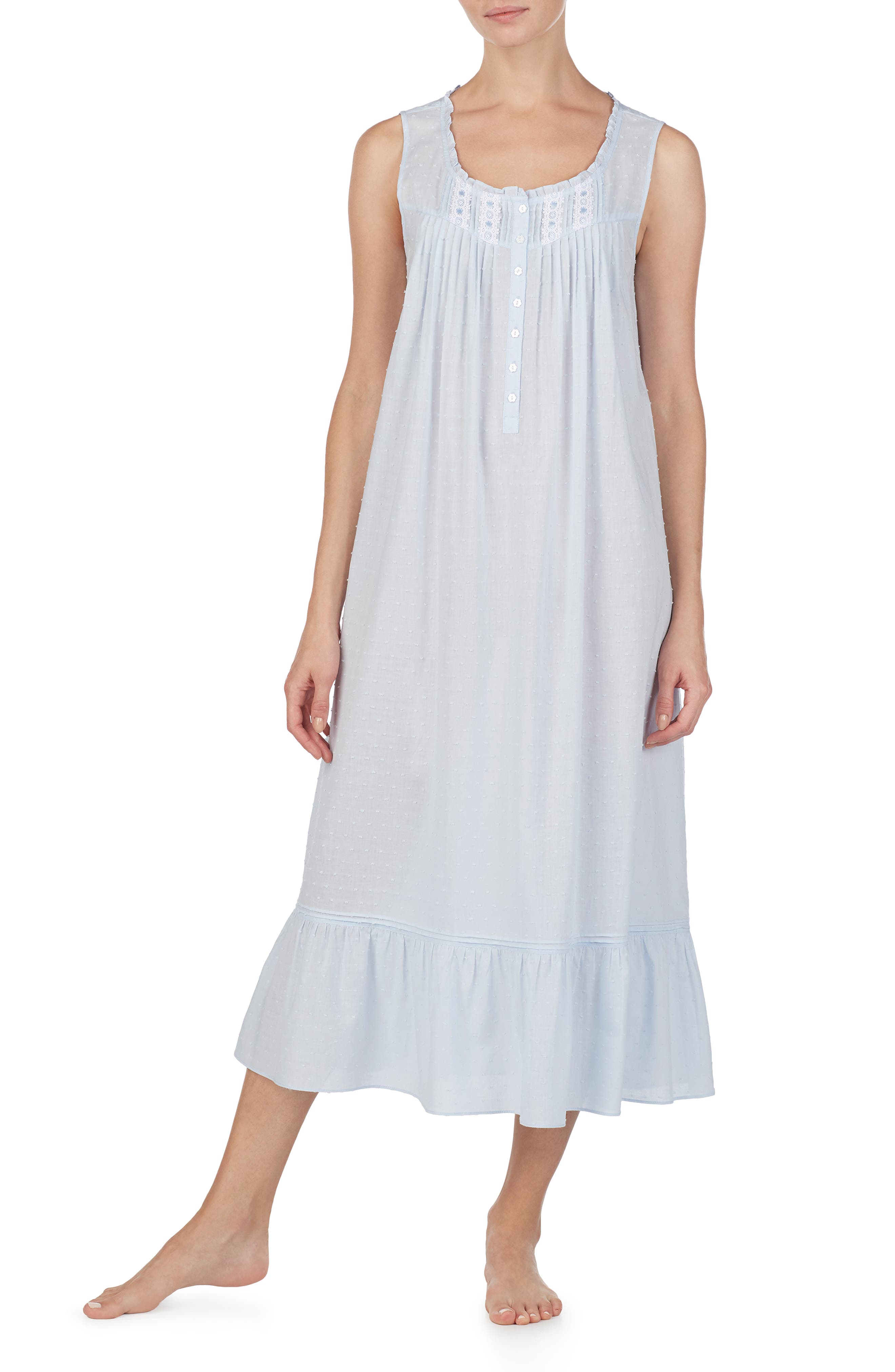 Eileen West Ballet Nightgown, Blue