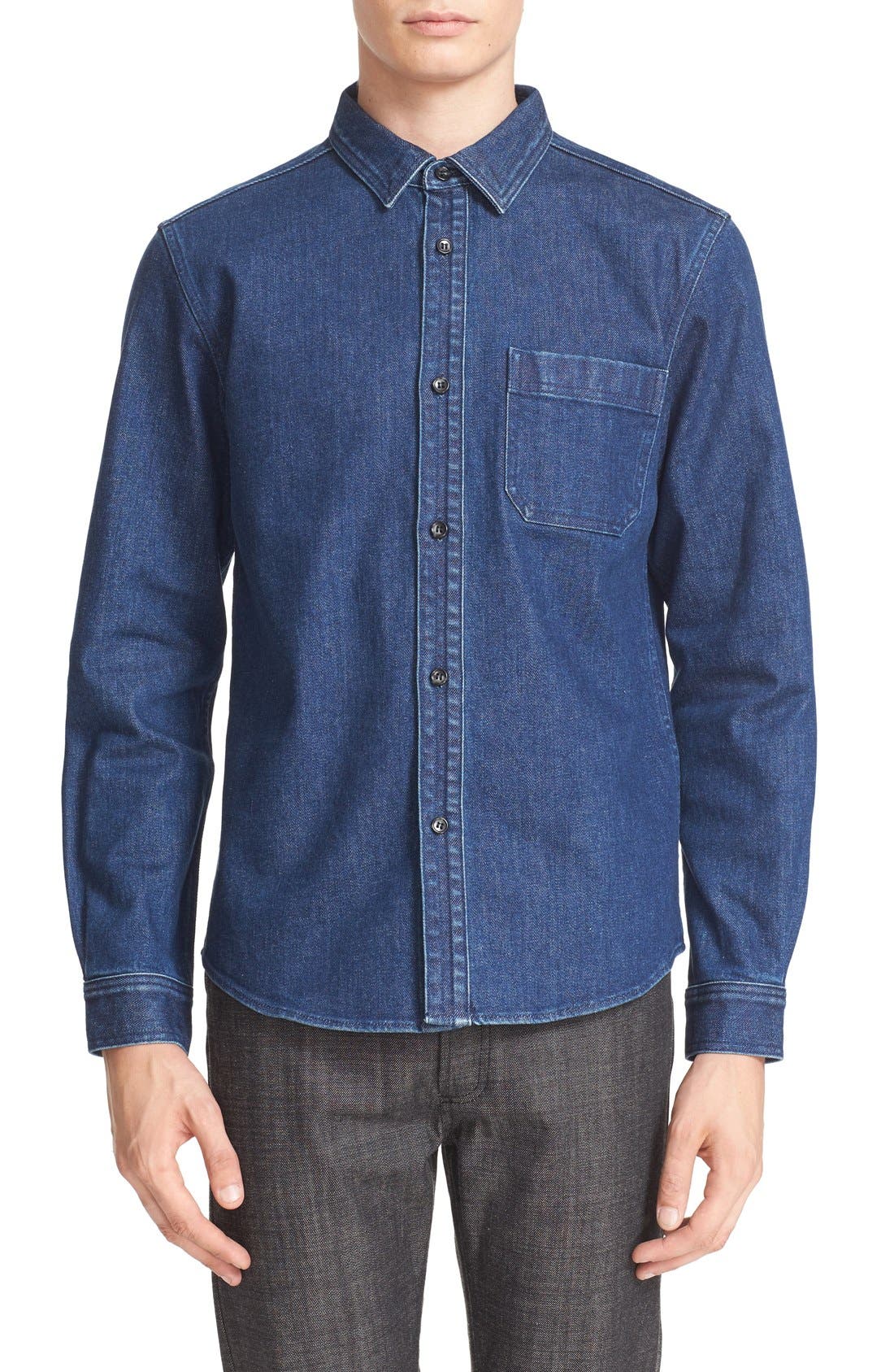 apc denim shirt