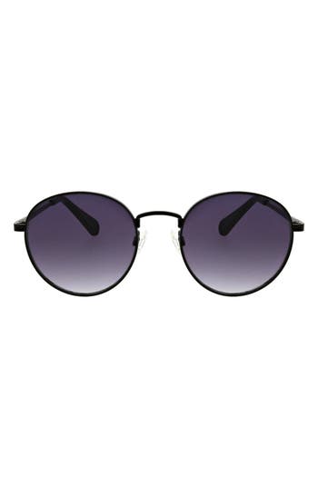 Bcbg 54mm Round Sunglasses In Black