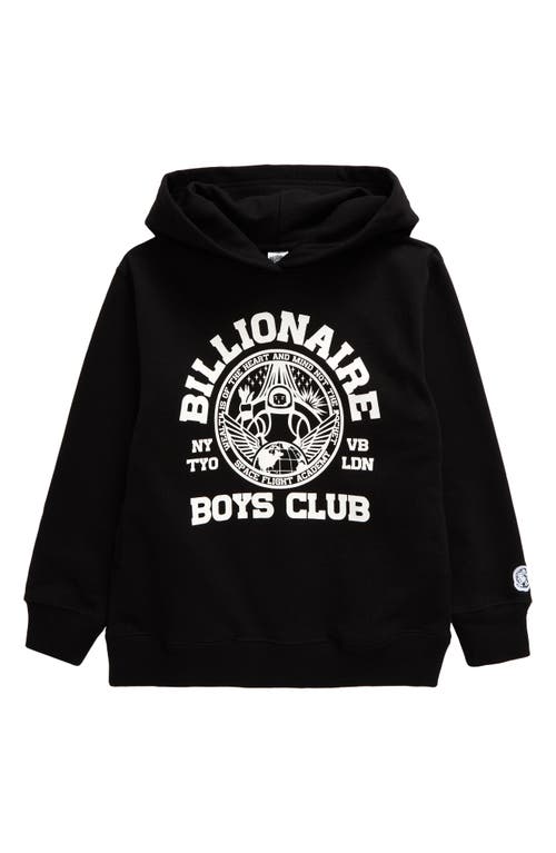 Shop Billionaire Boys Club Kids' Academy Hoodie In Black