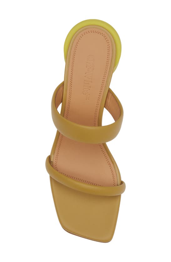 Shop Off-white Spring Sandal In Chartreuse
