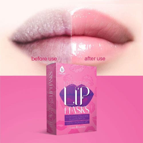 Shop Pursonic Hydrating Lip Masks In Pink