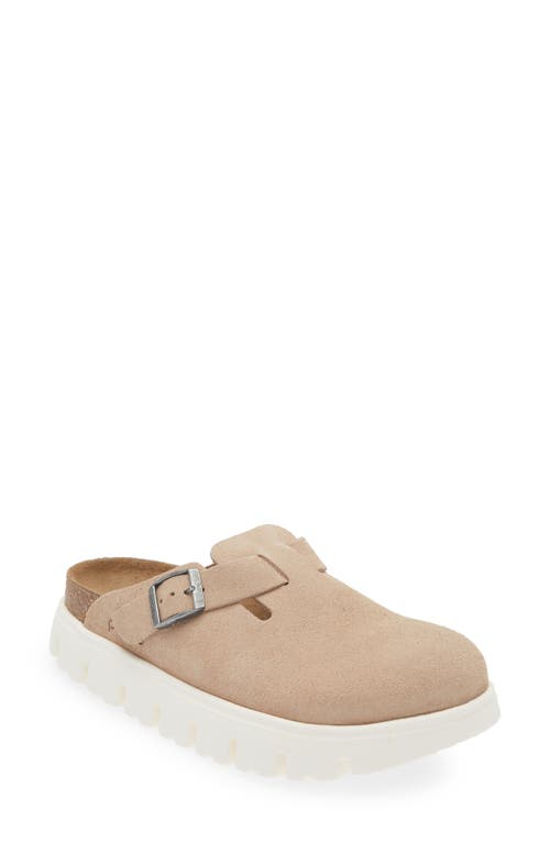 Birkenstock Boston Chunky Platform Clog Warm Sand at Nordstrom,