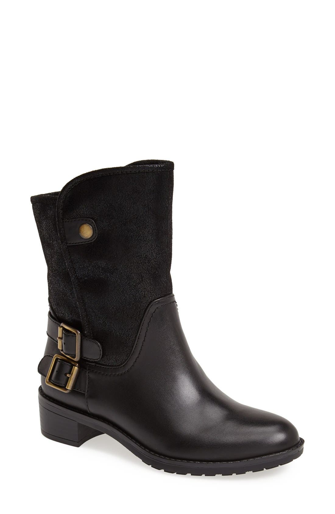 Naturalizer 'Metro' Water Resistant Moto Boot (Women) Nordstrom