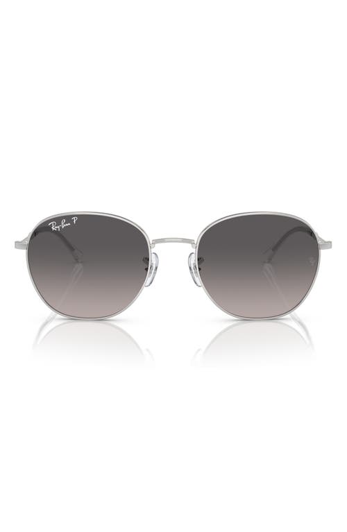 Ray-Ban 55mm Polarized Phantos Sunglasses in Silver at Nordstrom
