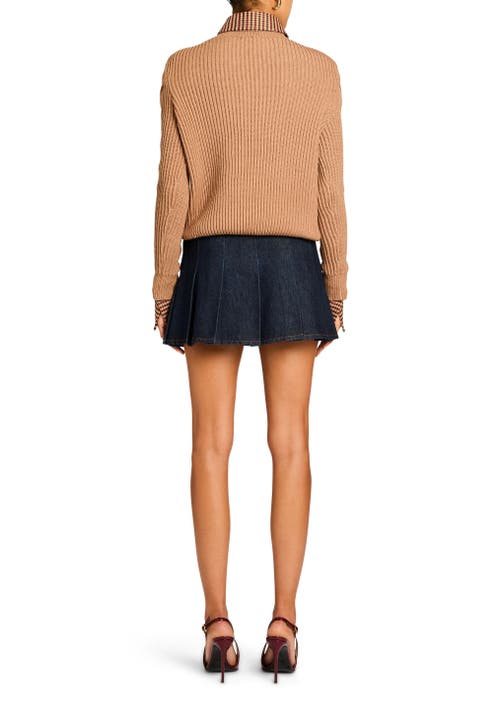 Shop Ser.o.ya Shirley Sweater In Camel