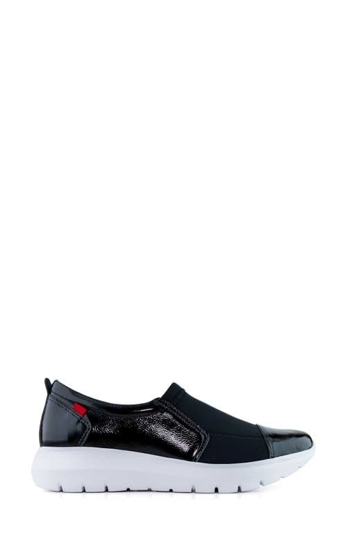 Shop Marc Joseph New York Jay Street Slip-on Sneaker In Black Svelte Patent