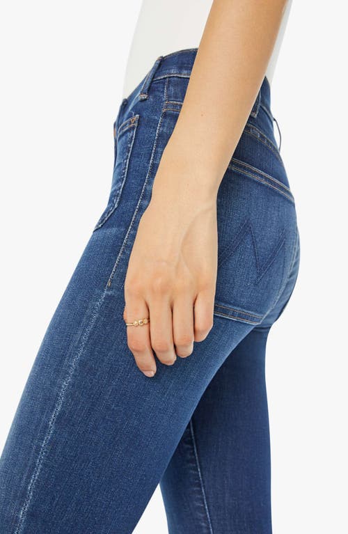 Shop Mother The Insider Flood Patch Pocket Straight Leg Jeans In On Your Left