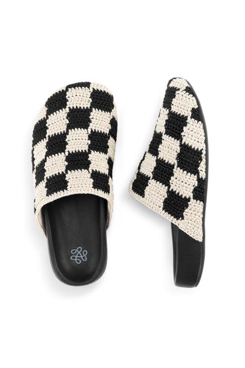 Shop The Sak Bolinas Clog In Black Check